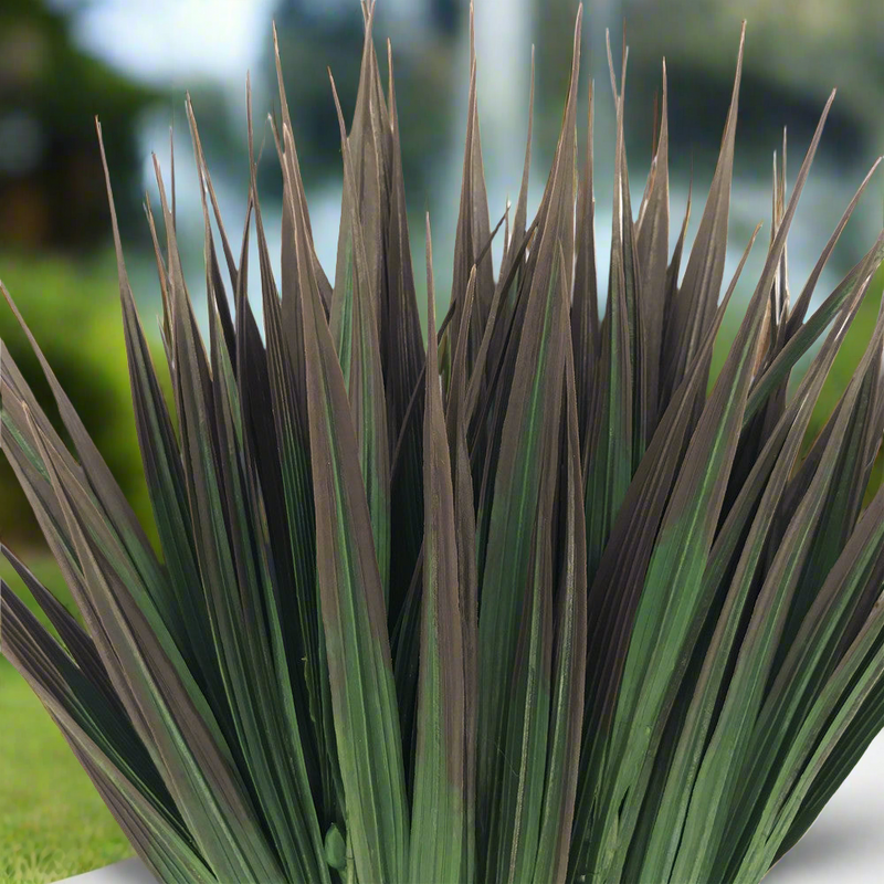 Artificial Brown Tipped Grass Plant 35cm