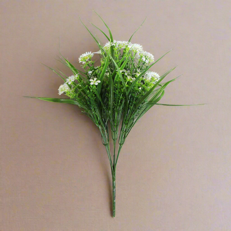 Artificial Daisy Grass Stem UV 30cm 2