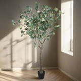 Artificial Eucalyptus Tree (Red Box Eucalyptus Polyanthemos) 150cm