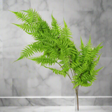 Artificial Hanging English Fern (Two-Tone) Foliage UV Resistant 80cm2