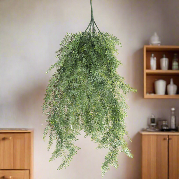 Artificial Hanging Plant (Maiden Hair Fern) UV Resistant 90cm2