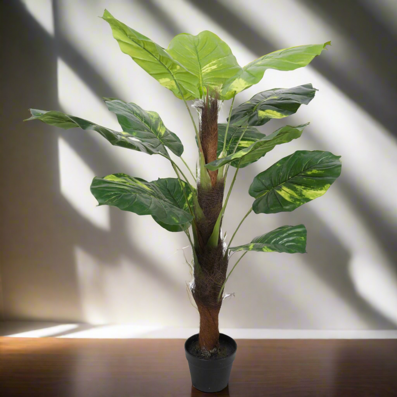 Artificial Potted Pothos Plant with Pole 100cm