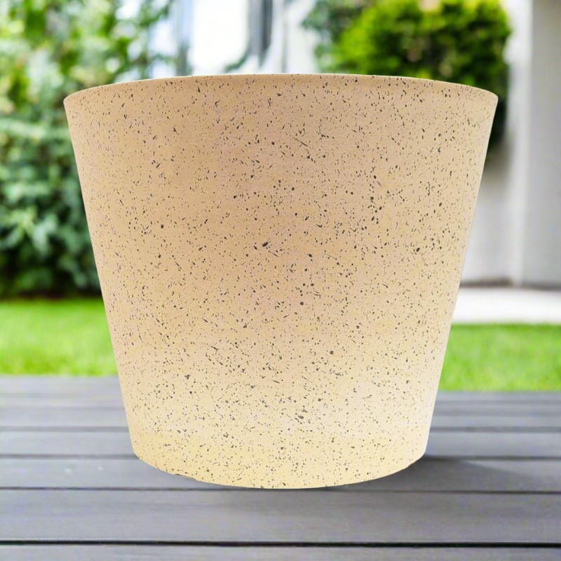 Imitation Stone (White / Cream) Pot 40cm