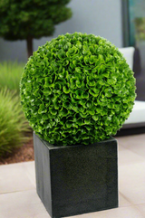 Large Clover Hedge Topiary Ball UV Resistant 48cm