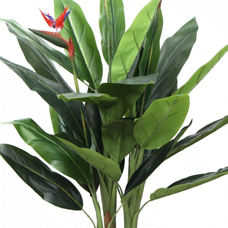 Artificial Bird Of Paradise Plant 150cm (Red Flowers)6