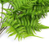 Artificial Hanging English Fern (Two-Tone) Foliage UV Resistant 80cm6