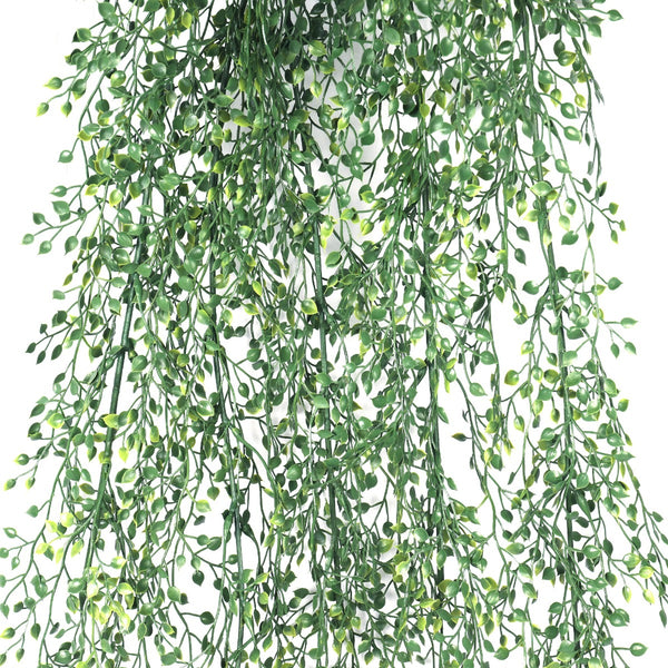 Artificial Hanging Jade Leaf Vine UV Resistant 90cm2