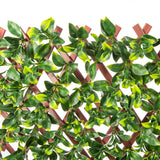 Jasmine Artificial Hedge Extendable Trellis / Screen 2 Meter By 1 Meter UV Resistant (PVC)4