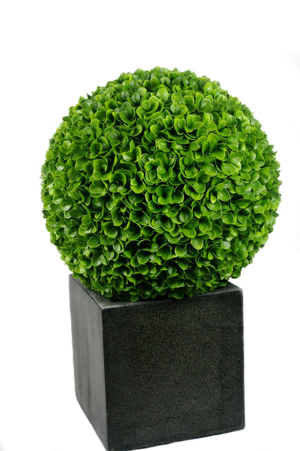 Large Clover Hedge Topiary Ball UV Resistant 48cm3