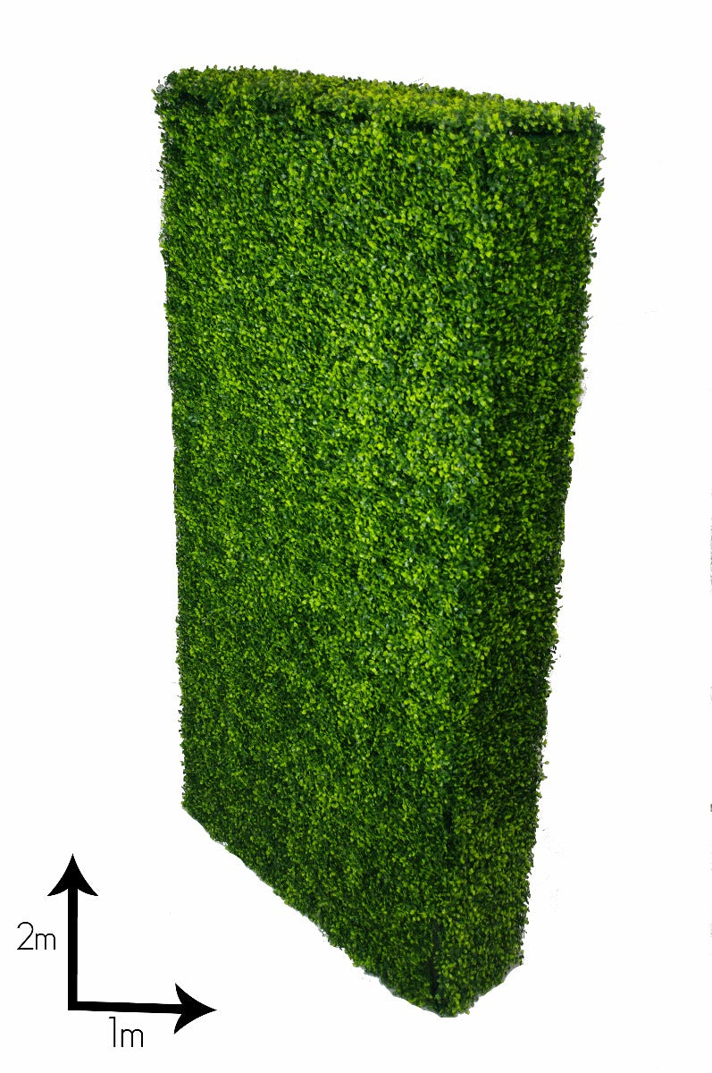 Large Portable Boxwood Hedges UV Stabilised 2m By 1m3