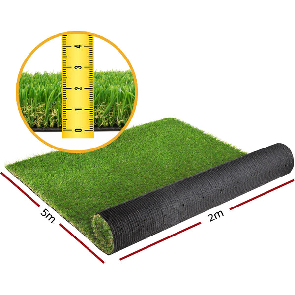 Primeturf Artificial Grass 20mm 2mx5m Synthetic Fake Lawn Turf Plastic Plant 4-coloured2