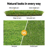 Primeturf Artificial Grass 20mm 2mx5m Synthetic Fake Lawn Turf Plastic Plant 4-coloured5