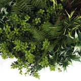 Slimline Artificial Green Wall Disc Art 60cm Green Field UV Resistant (Fresh White)3