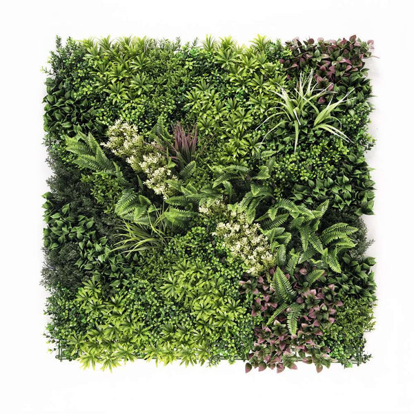 1 SQM Artificial Plant Wall Grass Panels Vertical Garden Foliage Tile Fence 1X1M